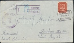1946 (18. Díjszabás) Levél BODAKAJTOR-FELSŐSZENTIVÁN Postaügynökségi Bélyegzéssel Ausztriába, Ott Portózva, Brit Zóna Ci - Sonstige & Ohne Zuordnung