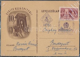 1949 Lánchíd 60f Első Napi Bélyegzéssel Levelezőlapon / Mi 1060 On FDC - Other & Unclassified