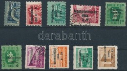 (*) O 1951-1960 10 Klf Meghatalmazás Bélyeg / 10 Different Authorisation Stamps - Sonstige & Ohne Zuordnung