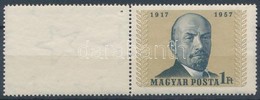 ** 1957 NOSZF 1Ft Bal Oldalon üres Mezővel (7.000) / Mi 1504 With Blank Field - Autres & Non Classés