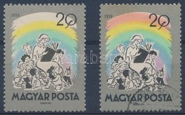 (*) 1959 Mese 20f Rózsaszín Szín Nélkül / Mi 1642 Rose Colour Omitted. Certificate: Glatz - Other & Unclassified
