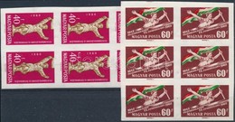 ** 1960 Felszabadulás Vágott Sor Hatostömbökben (24.000) / Mi 1678-1679 Imperforate Blocks Of 6 - Sonstige & Ohne Zuordnung