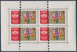 ** 1961 Nemzetközi Bélyegkiállítás 1,70Ft Kisív Megsemmisítő Lyukasztással / Mi 1784 Mini Sheet With Printers Punching - Other & Unclassified