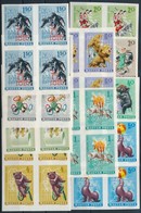 ** 1965 Cirkusz Vágott Sor Négyestömbökben (20.000) / Mi 2141-2150 Imperforate Set In Blocks Of 4 - Other & Unclassified