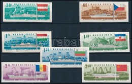 ** 1967 Duna Bizottság Vágott Sor (35.000) / Mi 2323-2329 Imperforate Set - Other & Unclassified