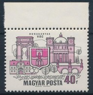 ** 1969 Dunakanyar 40f, Látványos Tévnyomat: Hiányzó Kék és Sárga Színnyomatok. A Szakirodalomban és A Bélyegkereskedele - Autres & Non Classés