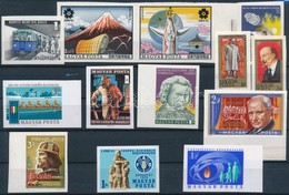 ** 1970 11 Klf Vágott Kiadás (20.000) / 11 Different Imperforate Issues - Other & Unclassified