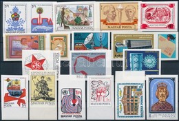 ** 1978 16 Klf Vágott Kiadás (28.900) / 16 Different Imperforate Issues - Other & Unclassified