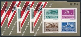 ** 1981 4 Db WIPA Vágott Blokk (16.000) / 4 X Mi 150 Imperforate Blocks - Andere & Zonder Classificatie