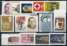 ** 1981 13 Klf Vágott Kiadás (18.600) / 13 Different Imperforate Issues - Other & Unclassified