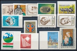 ** 1984 13 Klf Vágott Kiadás (17.900) / 13 Different Imperforate Issues - Andere & Zonder Classificatie