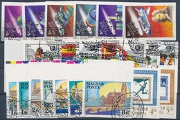 O 1985-1986 4 Klf Vágott Sor (16.000) / 4 Different Imperforate Sets - Other & Unclassified