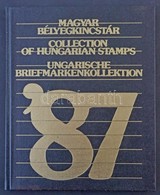 ** 1987 Bélyegkincstár, Benne Ajándék Blokk Piros Sorszámmal (32.000) (csak 1000 Példány) / Year Book Including Mi Block - Autres & Non Classés