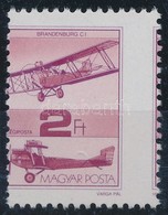 ** 1988 Repülő 2Ft Extra Elfogazással / Mi 3985 Shifted Perforation - Autres & Non Classés