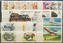 ** 1988-1989 5 Klf Vágott Sor (21.500) / 5 Different Imperforate Set - Andere & Zonder Classificatie