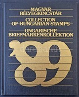 ** 1989 Bélyegkincstár, Benne Ajándék Blokk Zöld Sorszámmal, Csak 1000 Példány! (30.000) / Year Book Including Mi Block  - Autres & Non Classés