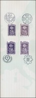 1997 Szent Adalbert Emléklap / Souvenir Card - Altri & Non Classificati