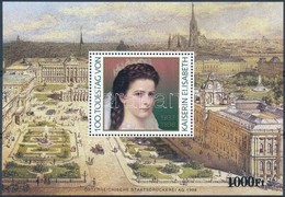 ** 1998/28 Erzsébet Császárné Halálának 100. évfordulója (10.000) / Souvenir Sheet - Sonstige & Ohne Zuordnung