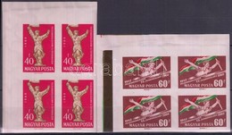 ** 1966 Olimpiák Sor Fekete Felülnyomással Mi 68-76 - Altri & Non Classificati