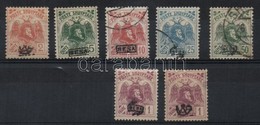 (*) * 1922 Forgalmi, Sknaderbeg és Kétfejű Sas / Definitives Mi 76I + 77III + 78III + 79II + 80II + 81I-II - Autres & Non Classés