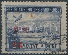 O 1952 Légi Posta Bélyeg Felülnyomott Mi 521 (rozsdafolt / Stain) - Autres & Non Classés
