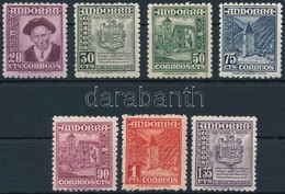 ** 1948 Forgalmi: Nemzeti Szimbólum Sor Mi 44-50 - Andere & Zonder Classificatie