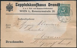 1913 Nyomtatványcímzés / Private PS-address Label To Zagreb - Other & Unclassified