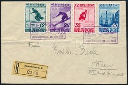 1936 FIS Sor Alkalmi Bélyegzéssel Ajánlott Levélen - Sonstige & Ohne Zuordnung