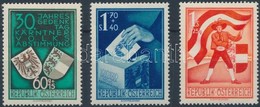 ** 1950 Karinthiai Népszavazás 30. évfordulója Sor Mi 952-954 - Other & Unclassified