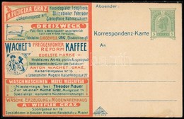 ~1910 Reklám Díjjegyes Levelezőlap, Használatlan / PS-card With Advertising, Unused - Sonstige & Ohne Zuordnung