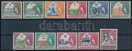 ** 1954 II. Erzsébet Brit Királynő Sor,
Elizabeth II Set
Mi 46-56 - Autres & Non Classés