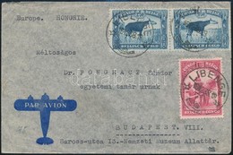 1938 Légi Levél Budapestre / Airmail Cover To Hungary - Altri & Non Classificati