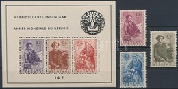 ** 1960 Menekültek éve Sor Mi 1182-1184 + Blokk Mi 26 - Andere & Zonder Classificatie