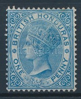 * Brit Honduras 1872 Forgalmi Bélyeg Mi 4 C - Andere & Zonder Classificatie