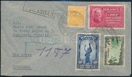 1940 Expressz Légi Levél Budapestre / Express Airmail Cover To Hungary - Altri & Non Classificati