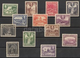 * 1934 Forgalmi Bélyeg Sor / Definitive Stamp Set Mi 156-168 A - Other & Unclassified