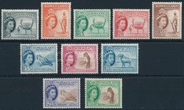 ** 1953 Forgalmi Sor Záróérték Nélkül Mi 121-130 - Andere & Zonder Classificatie