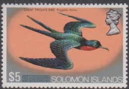 British Solomon Islands SG 235a 1973 Great Frigate Bird, Mint Hinged - Iles Salomon (...-1978)