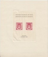 ** 1958 Nemzeti Bélyegkiállítás Mi 537-538 Emléklap - Sonstige & Ohne Zuordnung