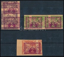 * 1920 3 Klf Hradzsin Próbanyomat / Proofs - Other & Unclassified