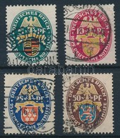 O 1926 Segélybélyeg; Címer Sor Mi 398-401 - Altri & Non Classificati