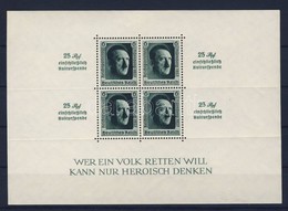 ** 1937 Birodalmi Pártnap Blokk Mi 11 - Andere & Zonder Classificatie