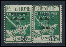 ** Carnaro-sziget 1920 Mi 12 Pár / Pair (Mi EUR 90,-) - Andere & Zonder Classificatie