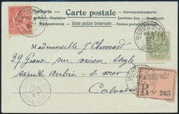 1901 Magyar Postát ábrázoló Litho Képeslap Ajánlott Küldeményként / LA POST EN HONGRIE Litho Postcard As Registered  Pos - Other & Unclassified
