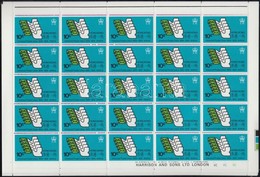 ** 1974 100 éves Az UPU Sor 25-ös Teljes ívekben Mi 292-294 - Other & Unclassified