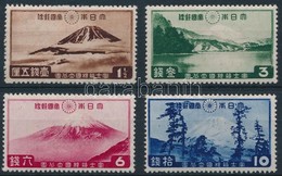 * 1936 Fudzsi Nemzeti Park Sor Mi 218-221 - Andere & Zonder Classificatie