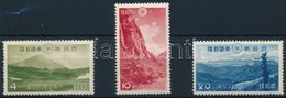 ** 1940 Nemzeti Park 3 érték Mi 293-295 - Altri & Non Classificati