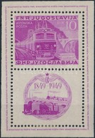* 1949 Vasút Blokk Mi 4 A - Autres & Non Classés