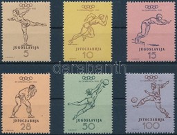 ** 1952 Nyári Olimpia, Helsinki Sor Mi 698-703 - Autres & Non Classés