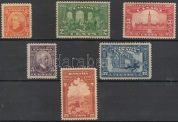 * 1927 Forgalmi Bélyeg Sor / Definitive Stamp Set Mi 118-123 - Autres & Non Classés